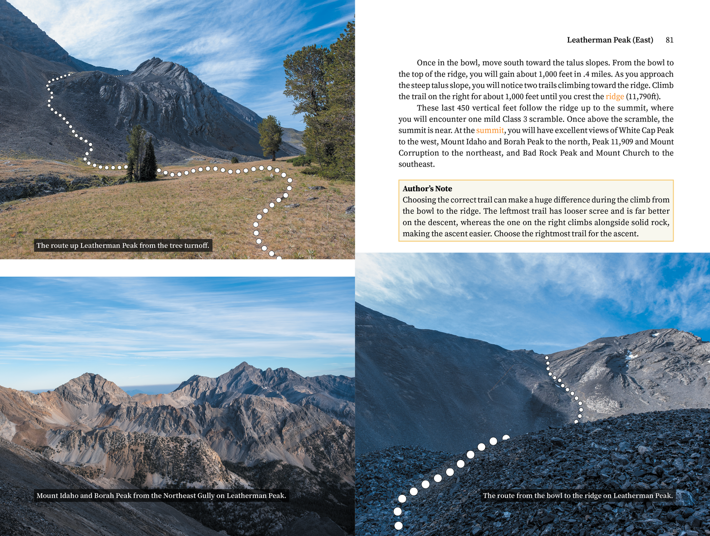 Idaho Twelvers: A Hiking Guide For Idaho's Nine Peaks Over 12,000 Feet